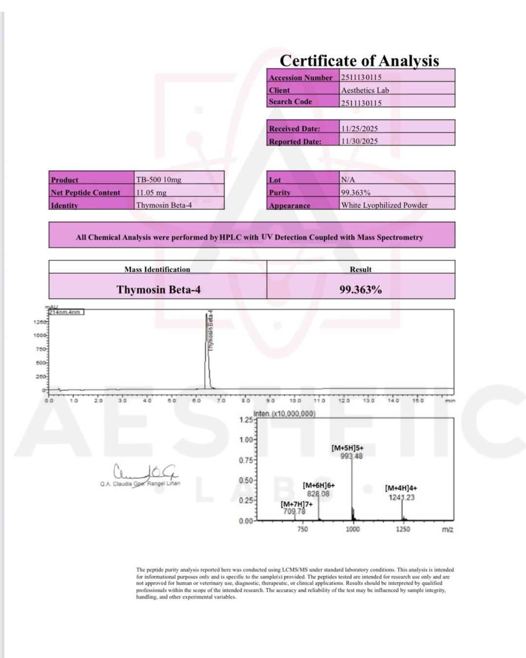 Stack Peptidos BPC-157 + TB-500 Aesthetic Labs – Movilidad Extrema y Soporte Muscular Total 99.9% Pureza