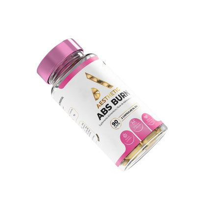 Comprar Aesthetic Abs Burn en México | Cápsulas para quemar grasa, reducir líquidos y mejorar la energía. Suplemento para definición muscular sin perder masa.