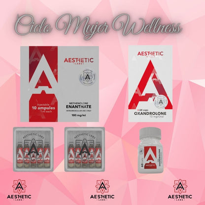 CICLO MUJER OXANDROLONA Y PRIMOBOLAN AESTHETIC LABS