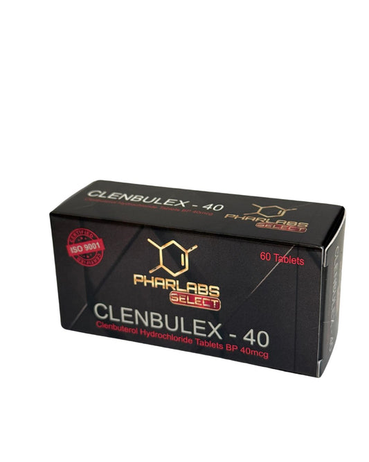 Clenbulex-40 Phar Labs Select Clenbuterol 40 mcg definición quema grasa hombres y mujeres