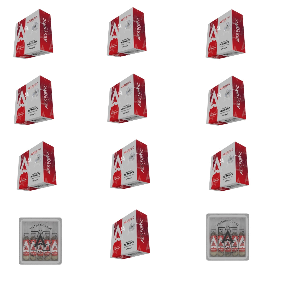 Nandrolona Decanoate 300 mg Aesthetic Labs paquete mayoreo x10 para distribuidores y gimnasios con alta demanda y rotación en México