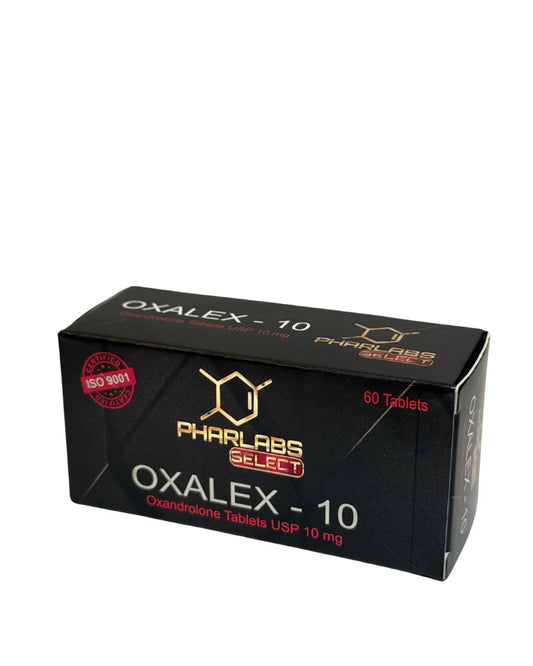 Oxalex-10 Phar Labs Select Oxandrolona 10 mg oral 60 tabletas para definición y estética fitness