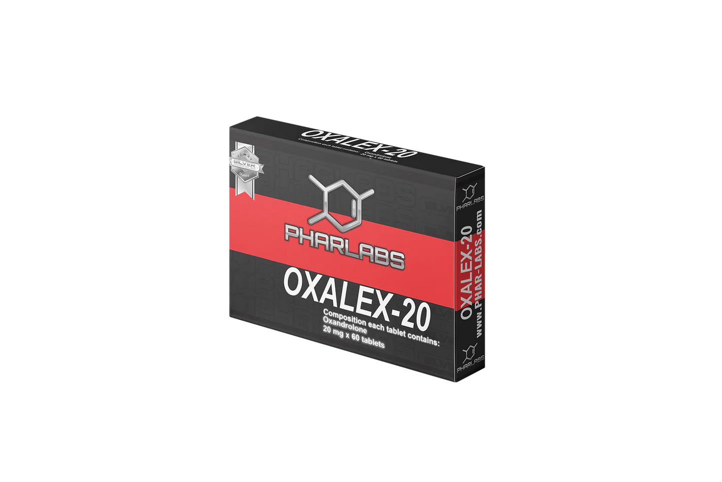 oxandrolona 20 mg phar labs silver original oxalex 60 tabletas para definición limpia y tonificación muscular en méxico