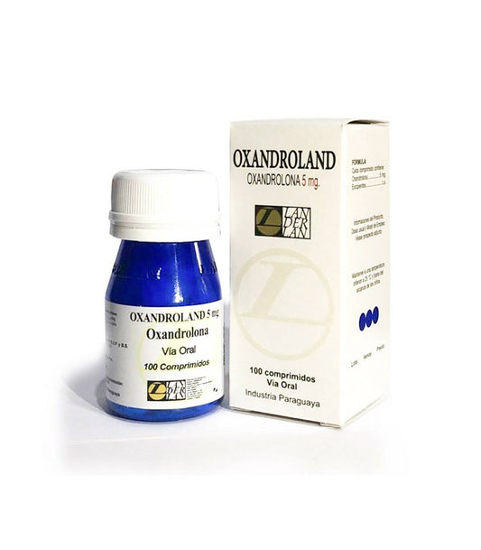 Oxandroland 5 mg Landerlan para marcar músculo, definir el abdomen y secar sin retención. Compra segura y original en MamadosMéxico.com