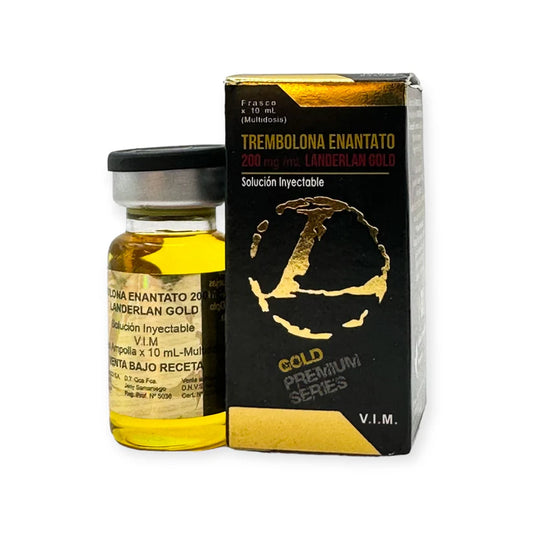 Trembolona Enantato 200 mg Landerlan para volumen seco, fuerza extrema y recomposición avanzada en MamadosMexico