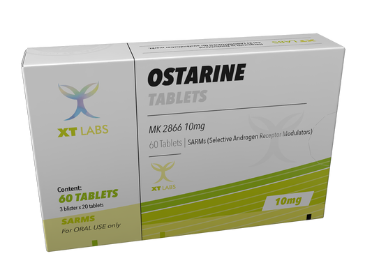XT Labs Ostarine MK-2866 10 mg 60 tabletas – SARM para definición y recomposición corporal MamadosMexico.com